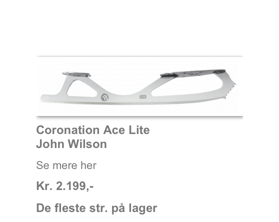 ￼
Coronation Ace Lite John Wilson
Se mere her
Kr. 2.199,-
De fleste str. på lager 